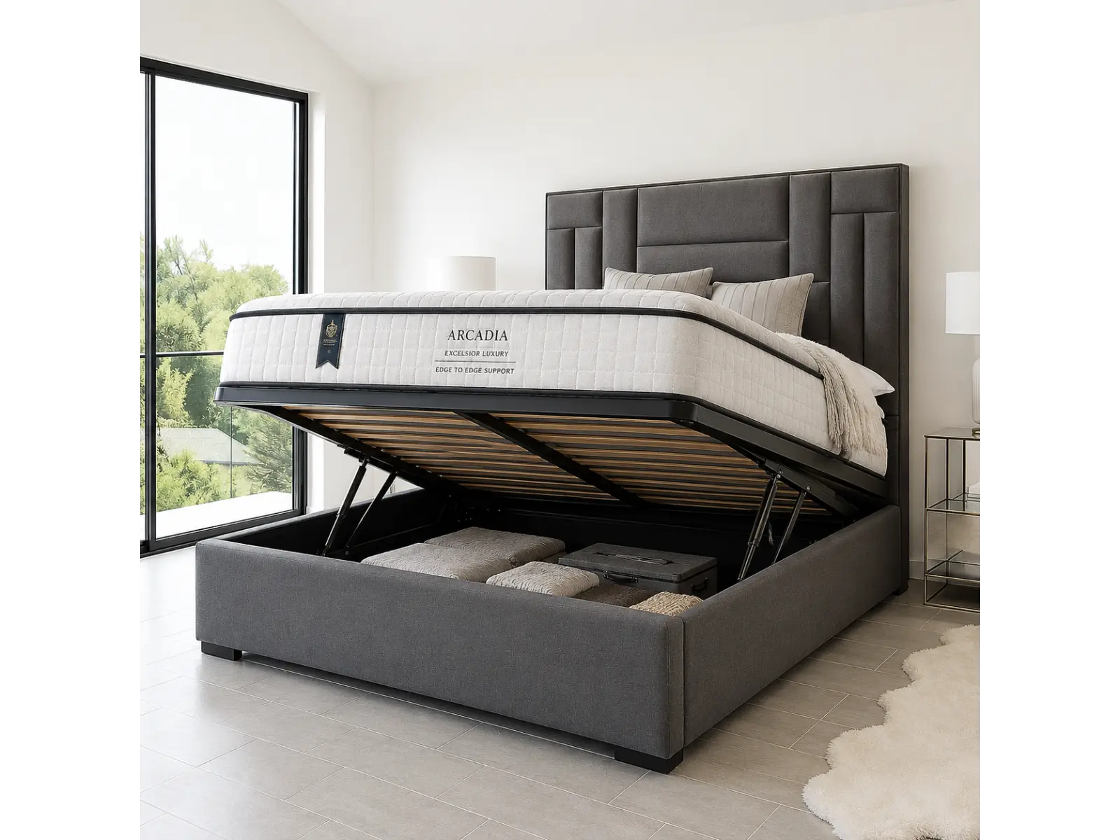 Virginia Ottoman Bedframe
