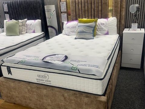 Alaska 5' Bedframe with Hidden Storage (Display Model reduced to Clear)