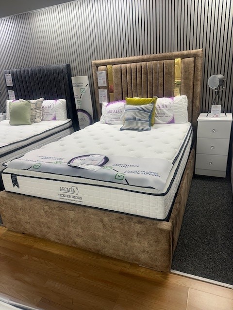 Alaska 5' Bedframe with Hidden Storage (Display Model reduced to Clear)