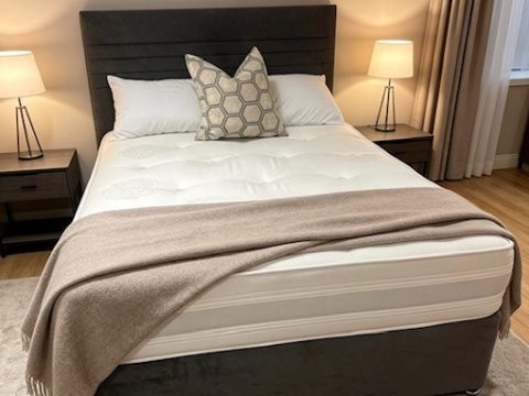 Double Anne Divan Set with Headboard (Display Model)