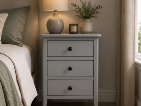 Charlie 3 Drawer Bedside (Display Model)