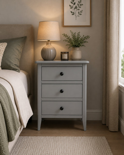 Charlie 3 Drawer Bedside (Display Model)