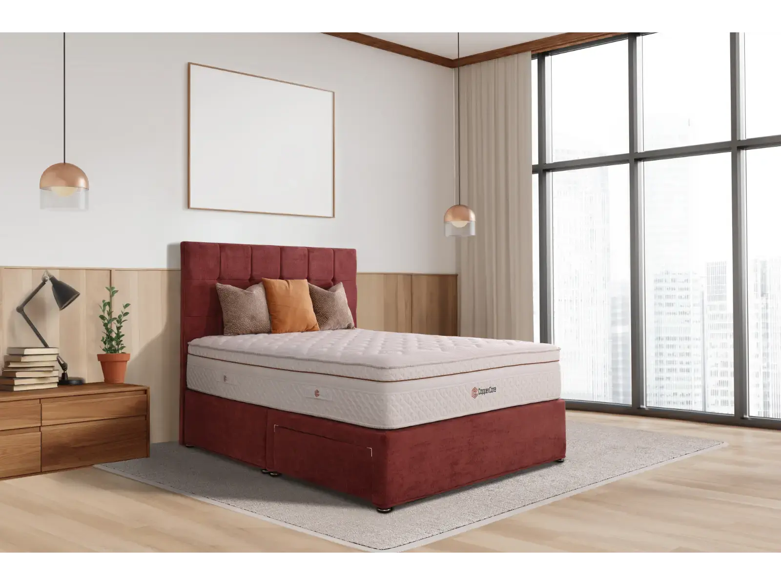 Coppercare 2000 Divan Set (EXCLUDING HEADBOARD)