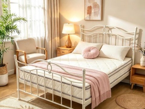 Catriona Frame and Mattress (Double Display Model)