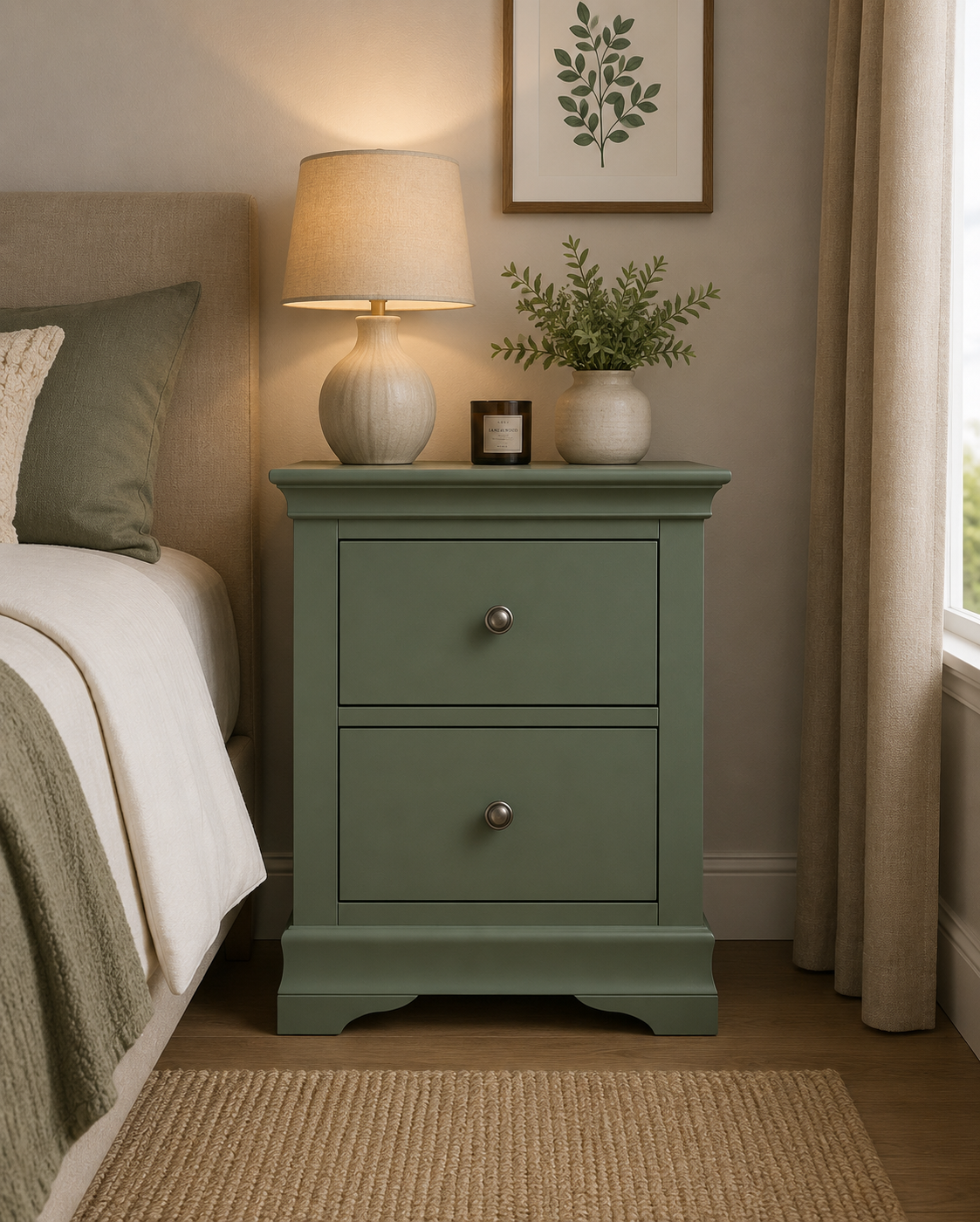 Islington XL 2 Drawer Bedside (Display Model)