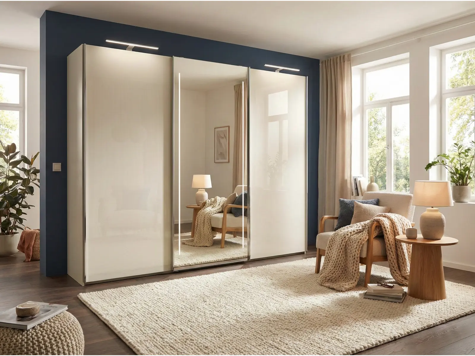 Wiemann Macao 3 Door Sliding Wardrobe - Image 4