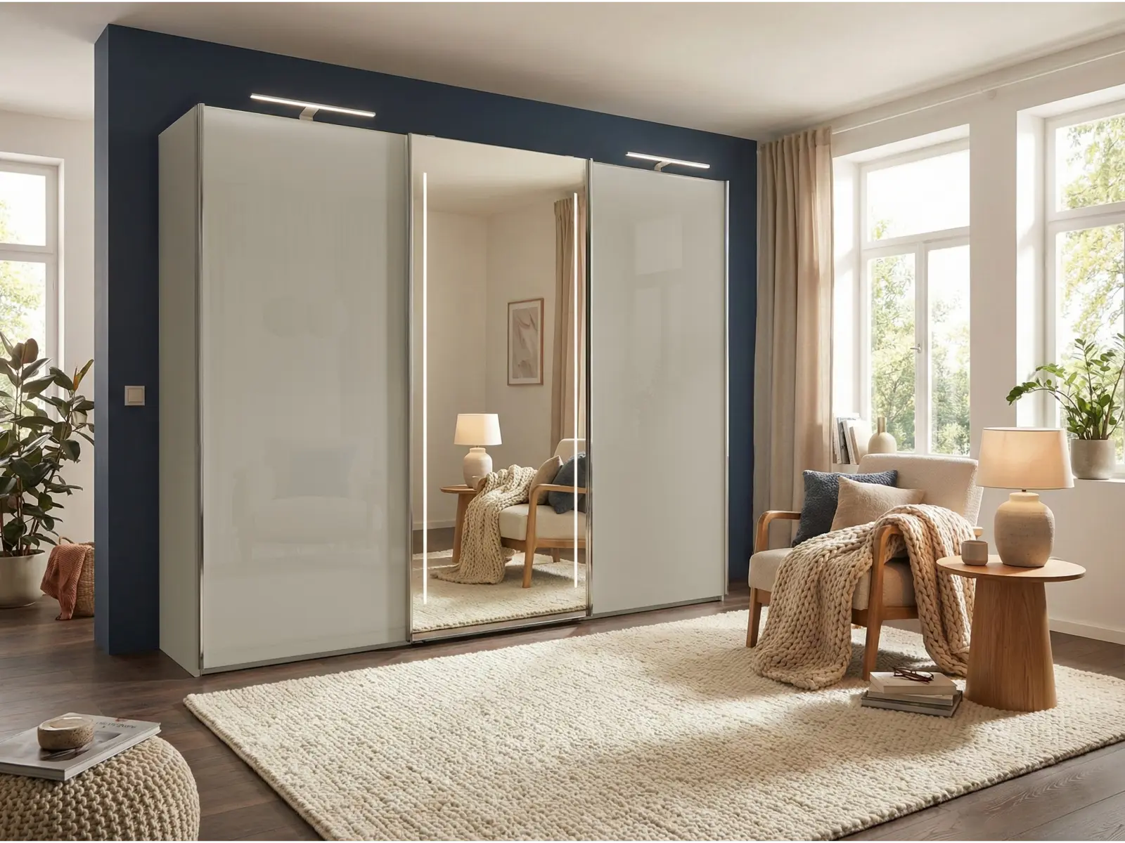 Wiemann Macao 3 Door Sliding Wardrobe - Image 3