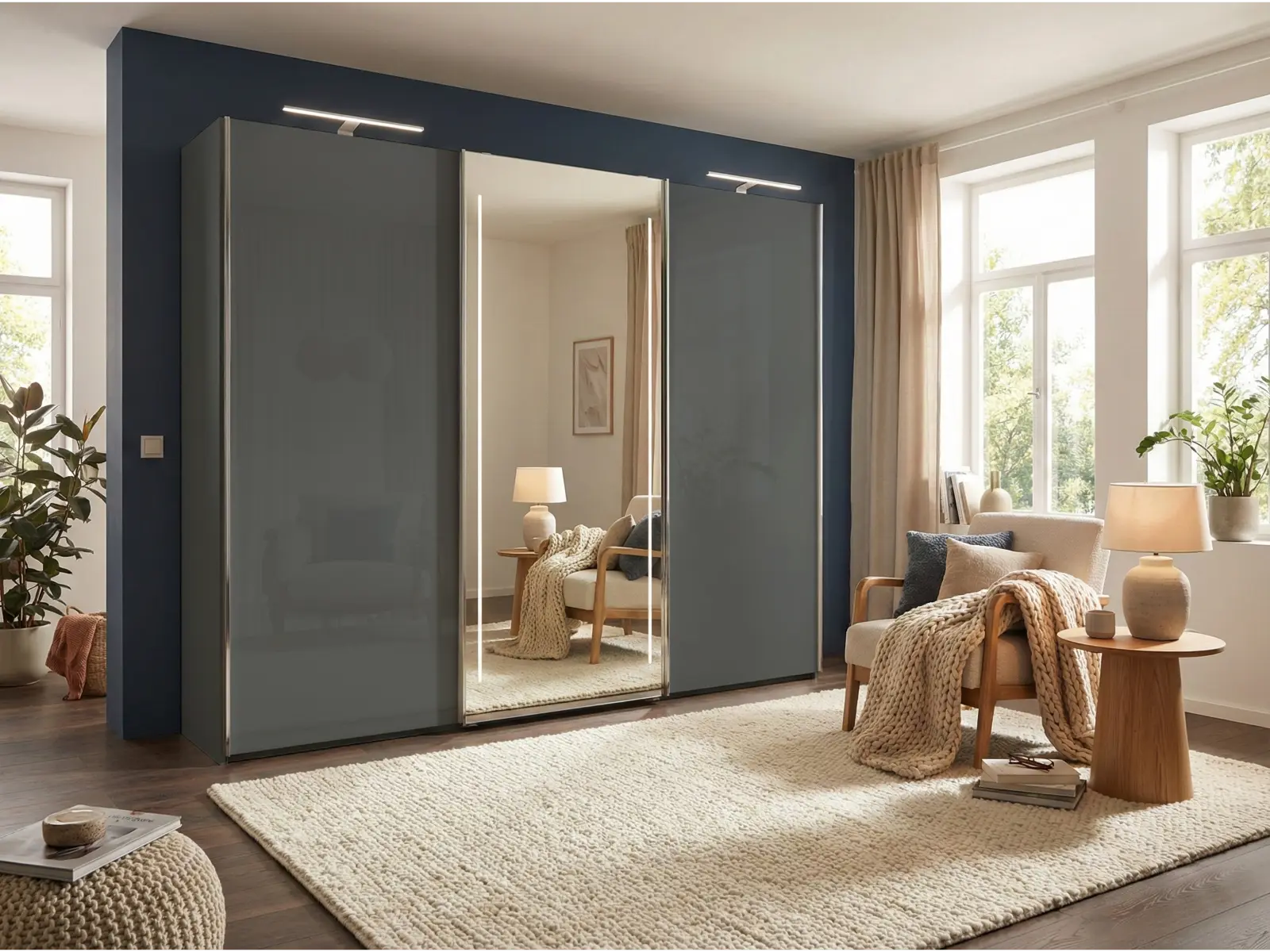 Wiemann Macao 3 Door Sliding Wardrobe - Image 2