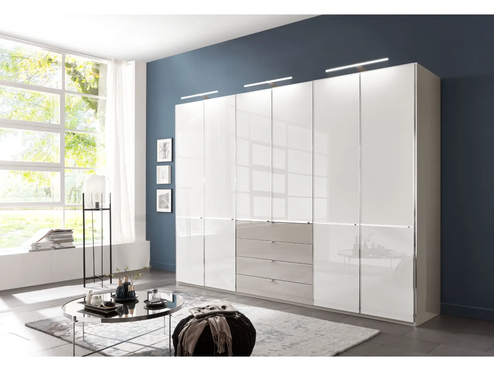 Wiemann Shanghai 6 Door 4 Drawer Combi Wardrobe