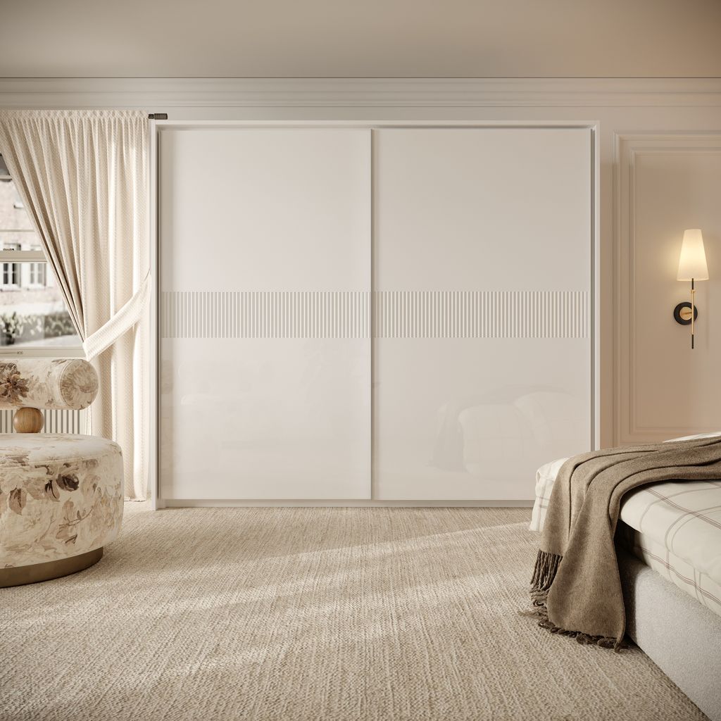 Soho 188cm 2 Door Sliding Wardrobe - Image 4