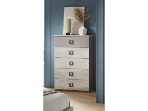 Zoe 5 Drawer Tallboy