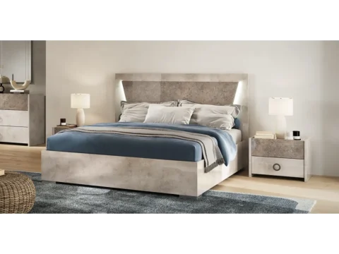 Barbara Bedframe with Led Light