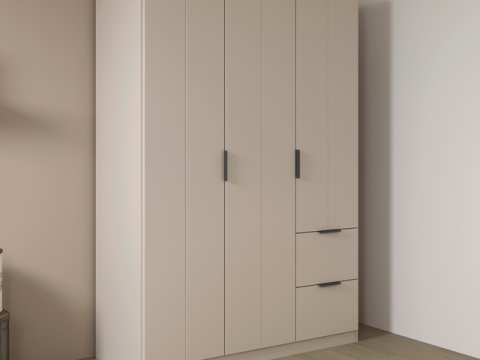 Ella 3 Door 2 Drawer Wardrobe