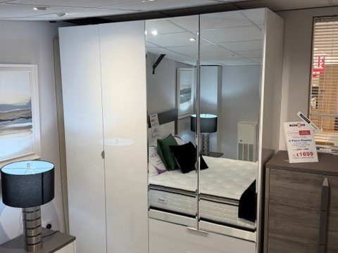 Ferrara 4 Door Wardrobe (Display Model)