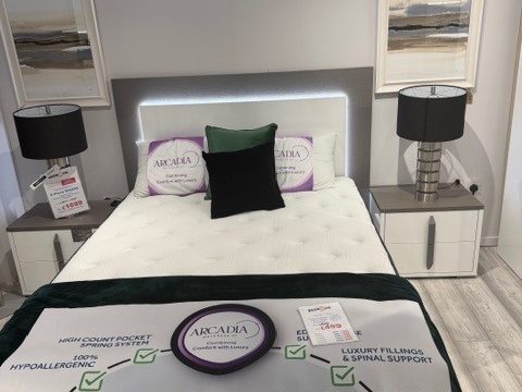 Ferrara 5' Bedframe ( Display Model Only)